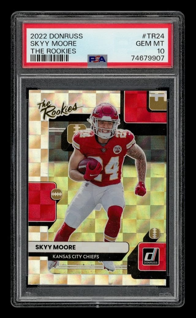 Skyy Moore Panini Donruss the Rookies #TR24 Base