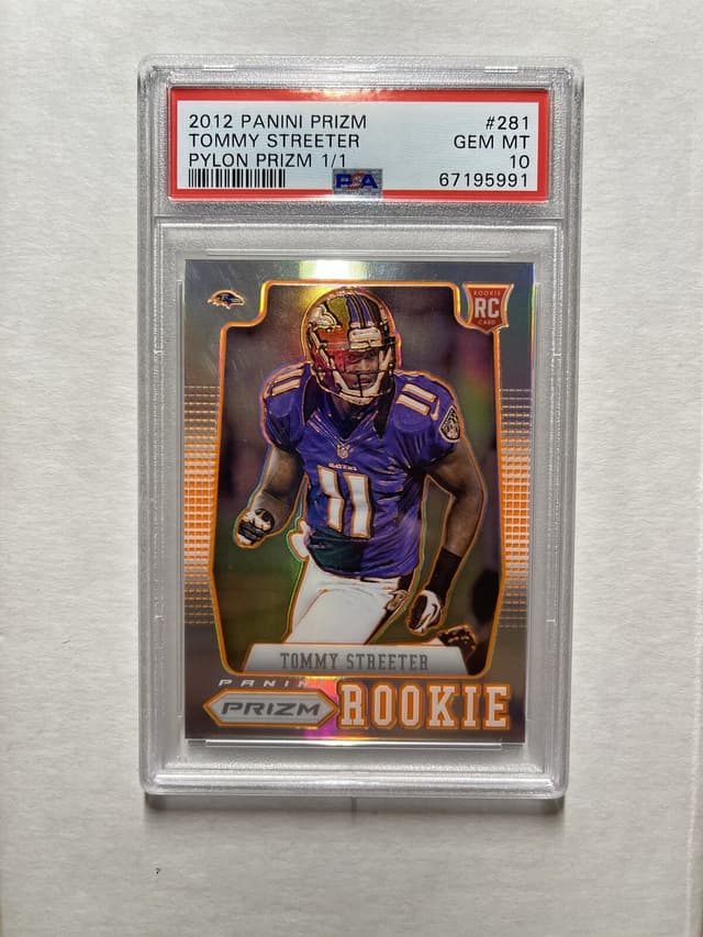 Tommy Streeter Panini Prizm #281 Pylon Prizm 1/1