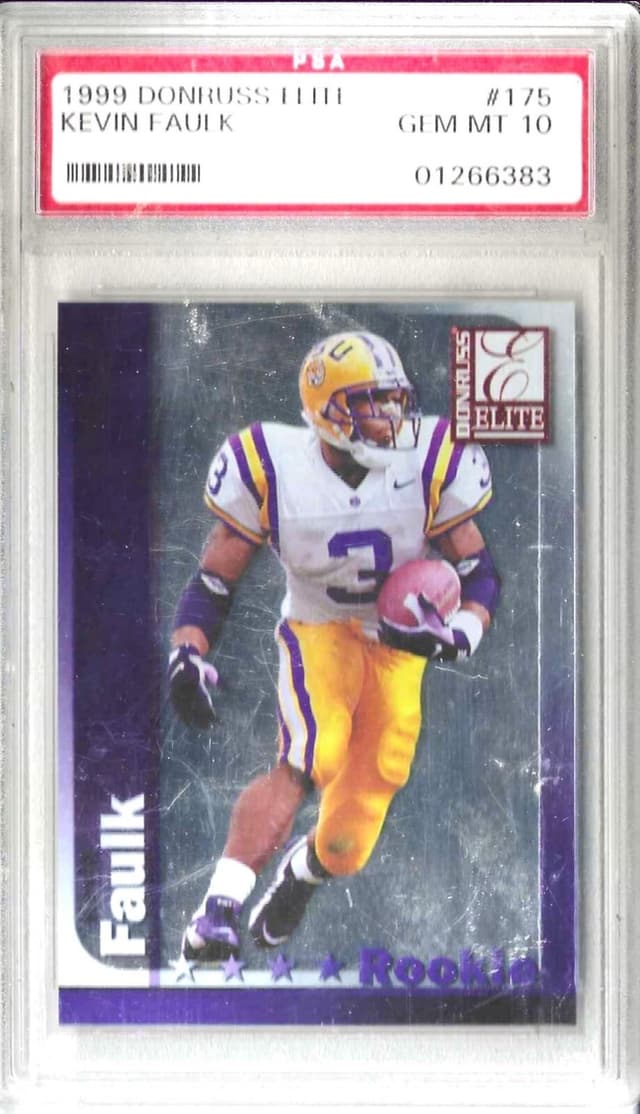 Kevin Faulk Donruss Elite #175 Base