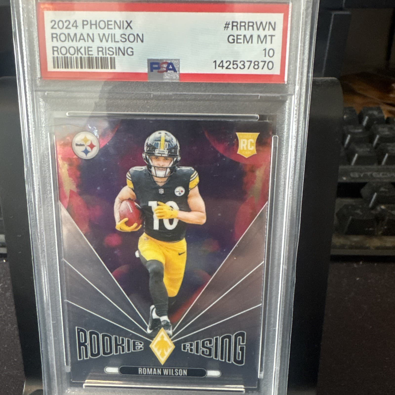 Roman Wilson Panini Phoenix Rookie Rising #RRRWN Base