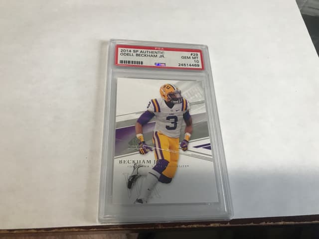 Odell Beckham Jr. SP Authentic #29 Base