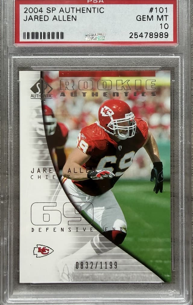 Jared Allen SP Authentic #101 Base