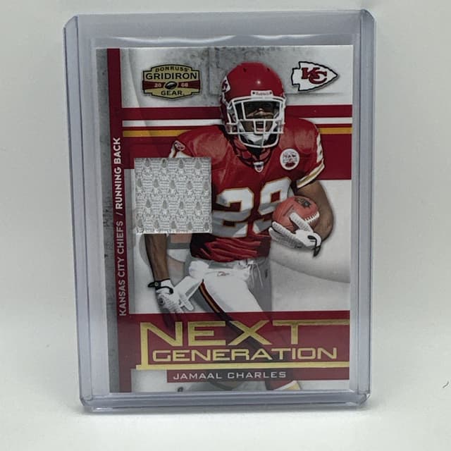 Jamaal Charles Donruss Gridiron Gear Next Generation #NG25 Base