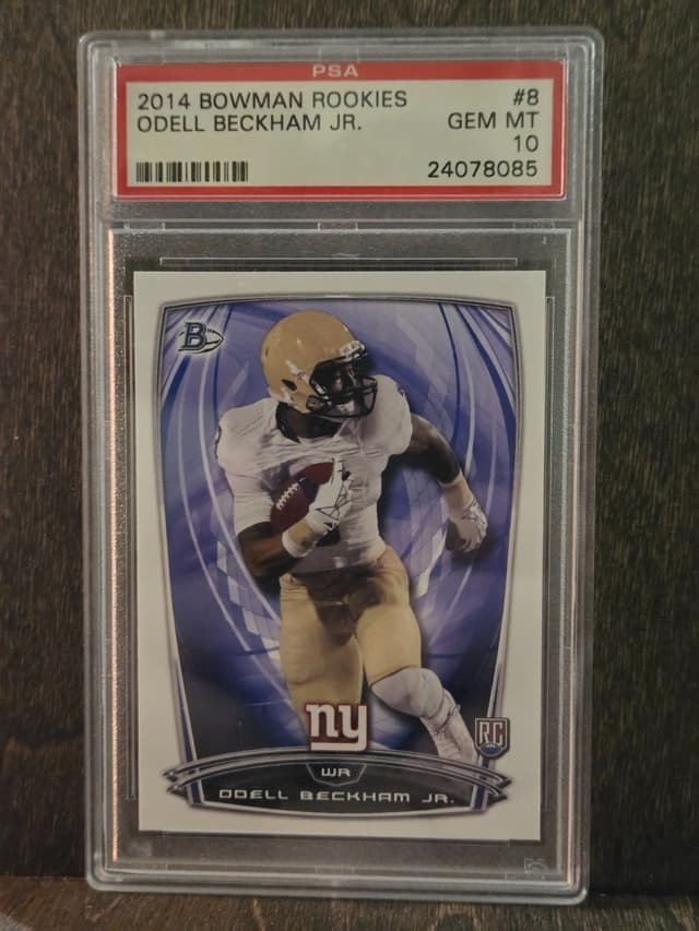 Odell Beckham Jr. Bowman Rookies #8 Base