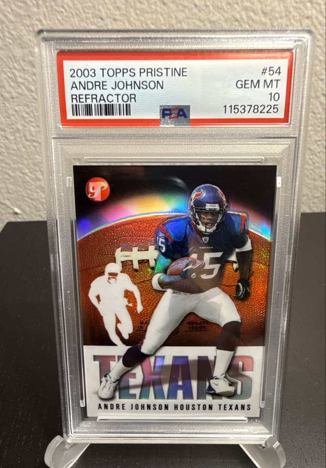 Andre Johnson Topps Pristine #54 Refractor