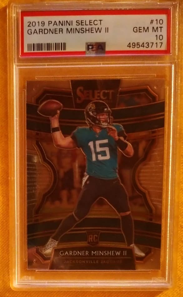 Gardner Minshew II Panini Select #10 Base