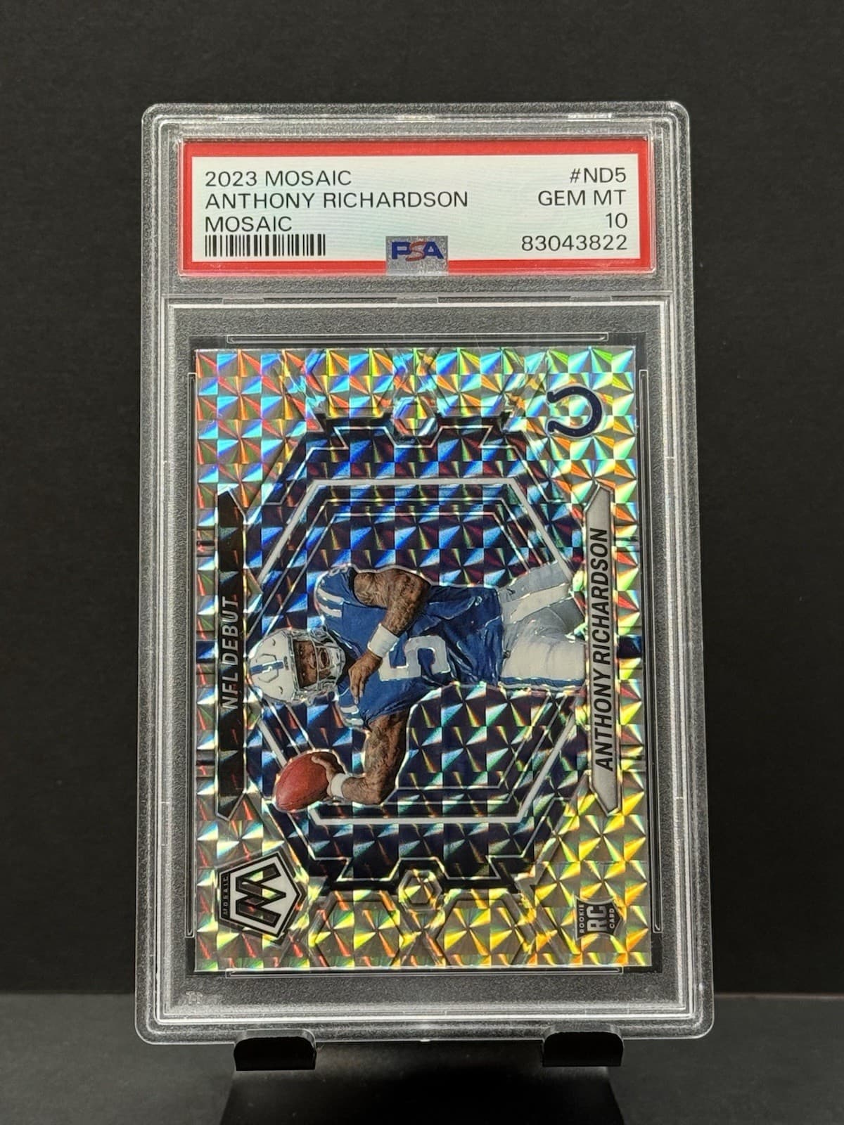 Anthony Richardson Panini Mosaic NFL Debut #ND5 Base