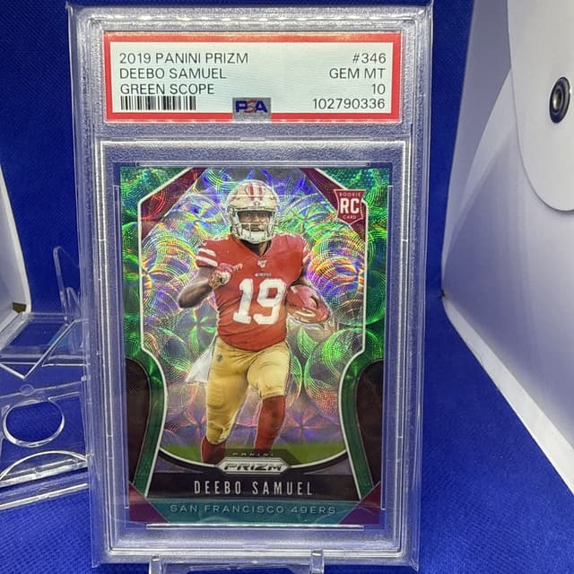 Deebo Samuel Panini Prizm #346 Green Scope