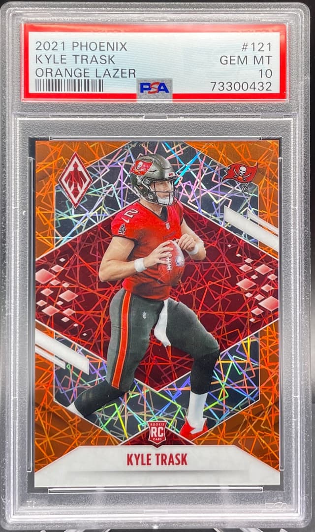 Kyle Trask Panini Phoenix #121 Orange Lazer