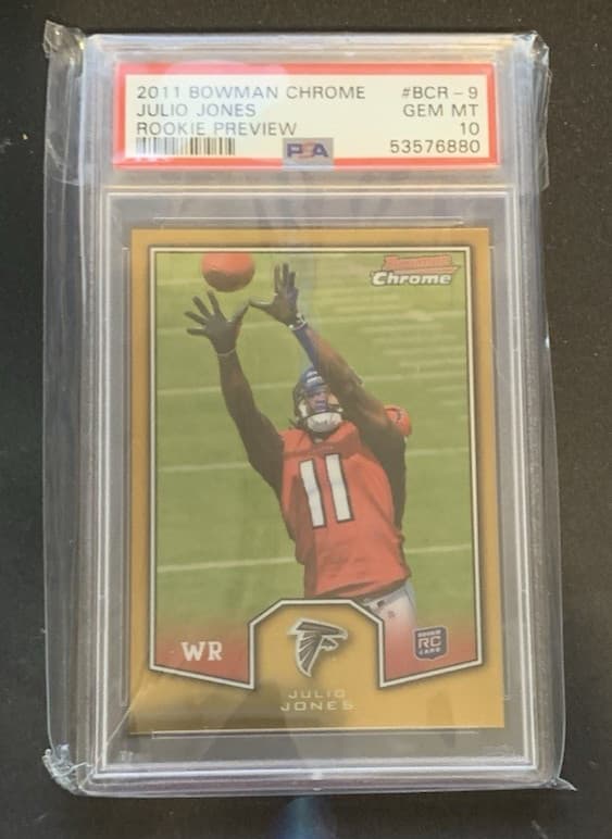 Julio Jones Bowman Chrome Rookie Preview #BCR9 Base