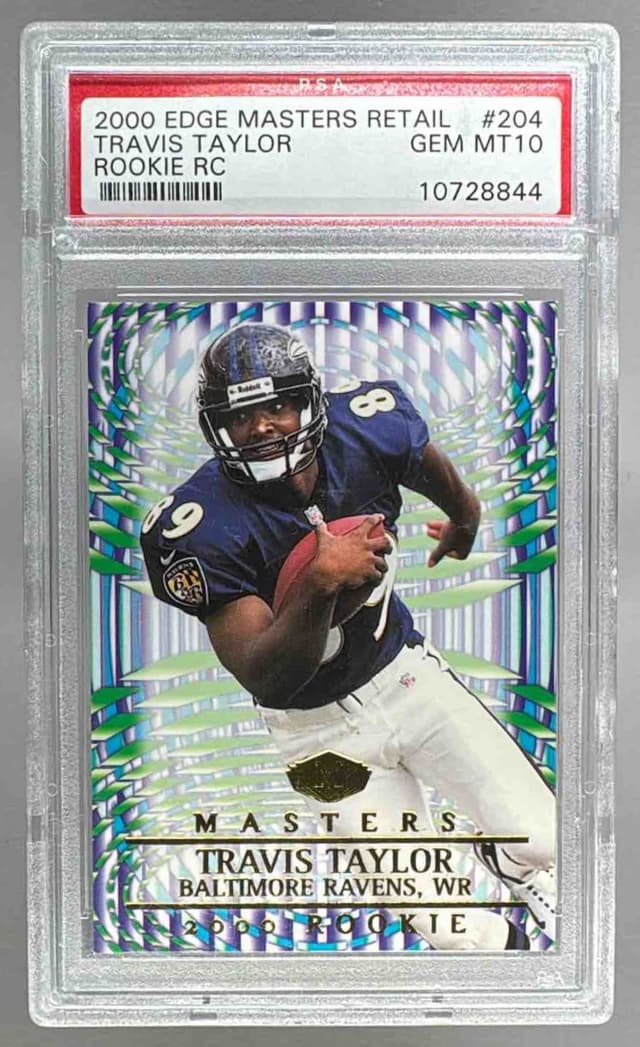 Travis Taylor Collector's Edge Masters Retail #204 Base