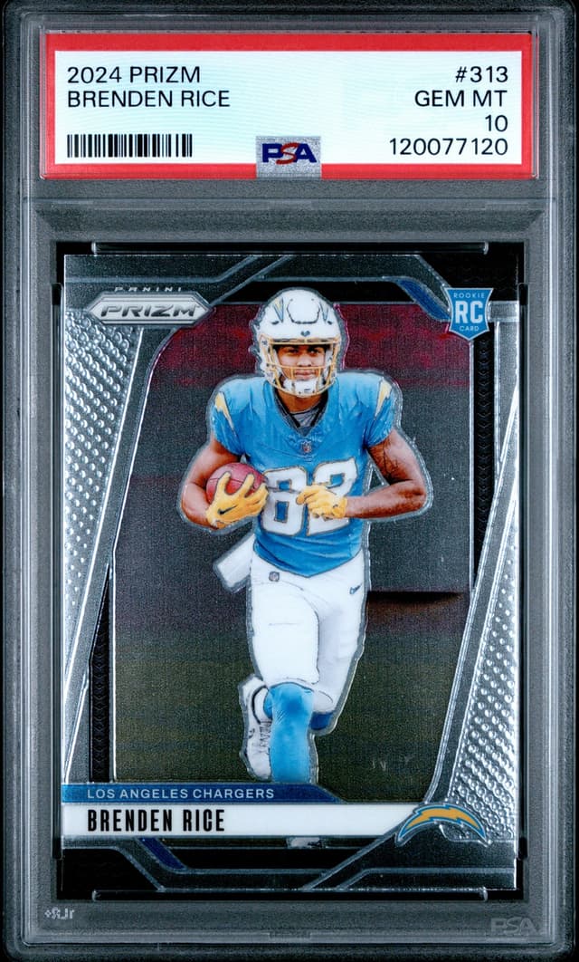 Brenden Rice Panini Prizm #313 Base