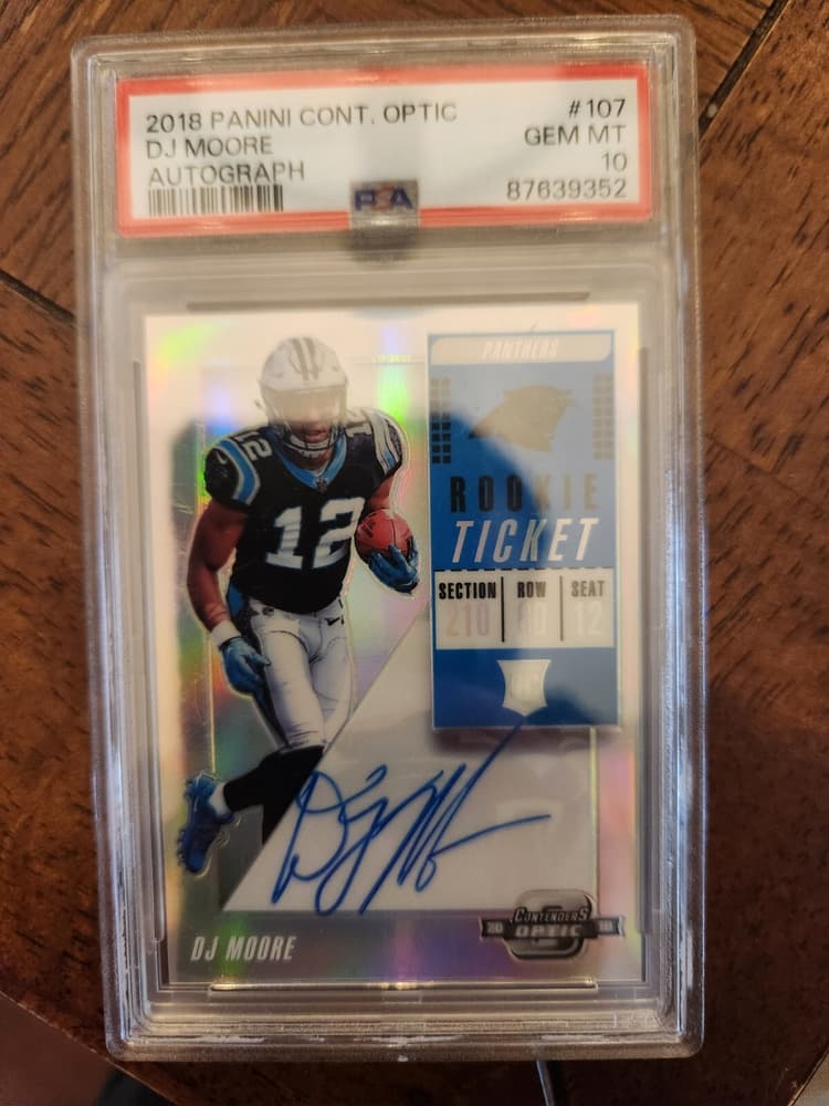 D.J. Moore card image