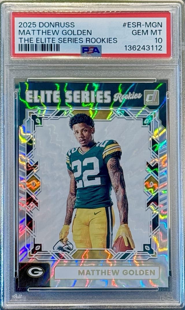 Matthew Golden Panini Donruss the Elite Series Rookies #ESRMGN Base