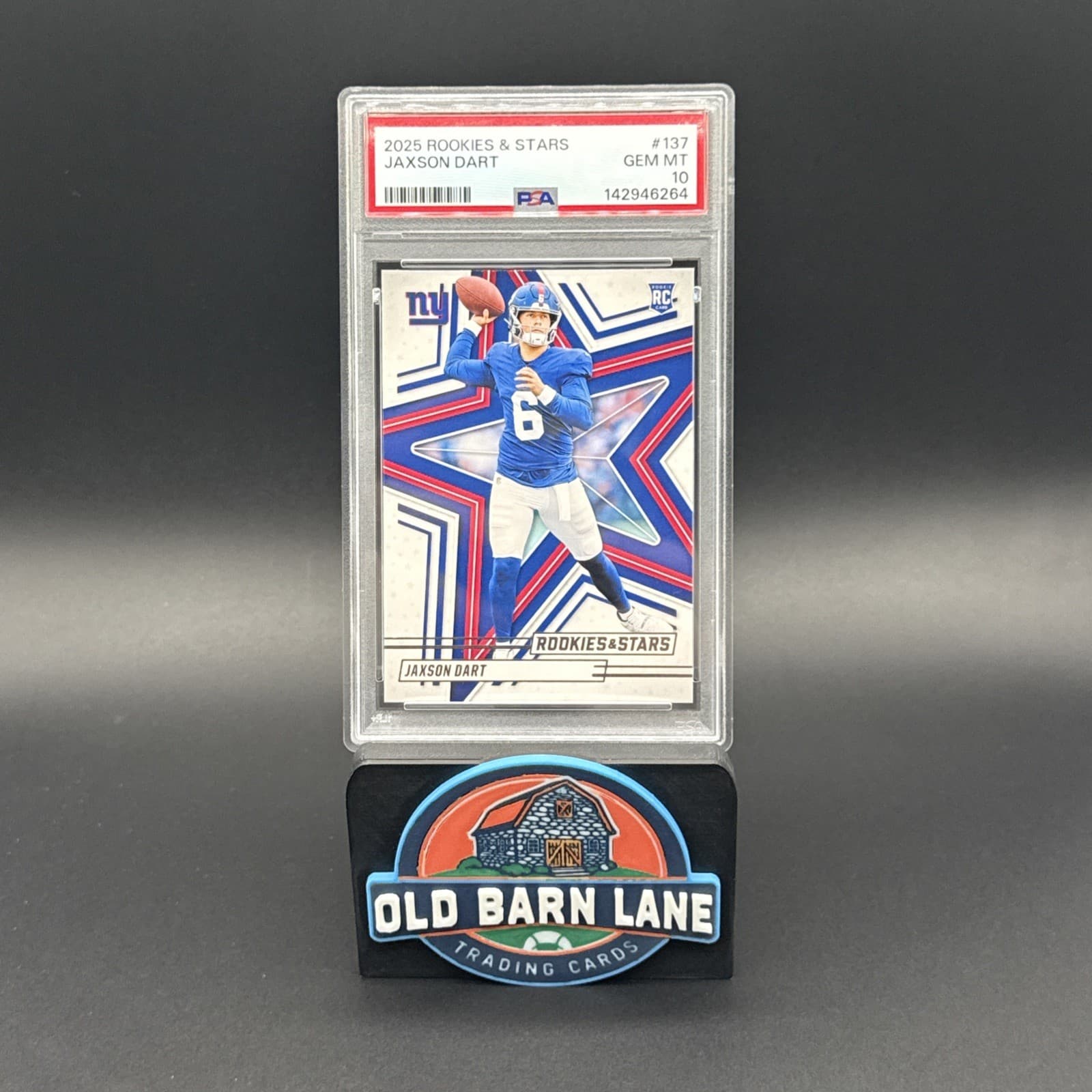 Jaxson Dart Panini Rookies & Stars #137 Base