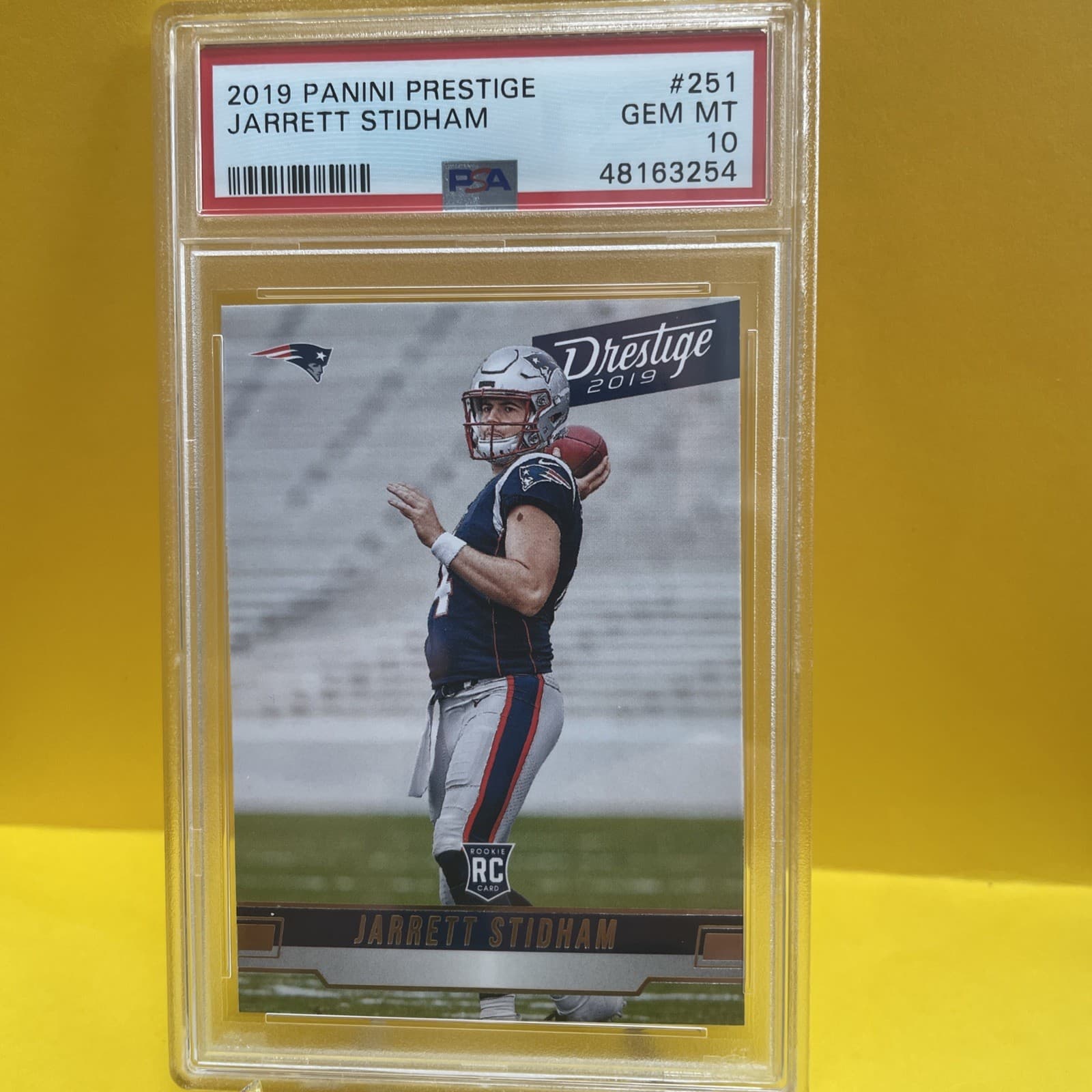 Jarrett Stidham Panini Prestige #251 Base