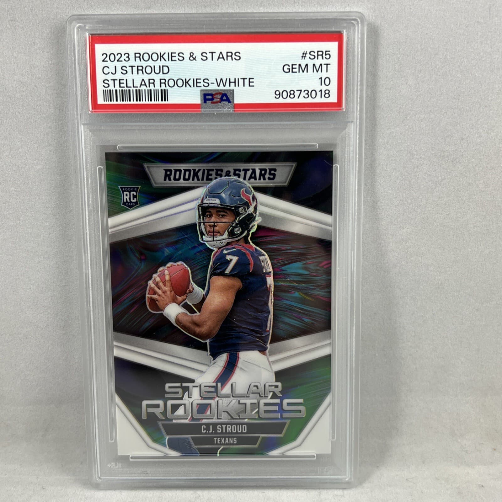 C.J. Stroud Panini Rookies & Stars Stellar Rookies #SR5 White