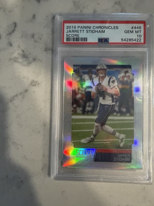 Jarrett Stidham Panini Chronicles Score Update Rookies #446 Base