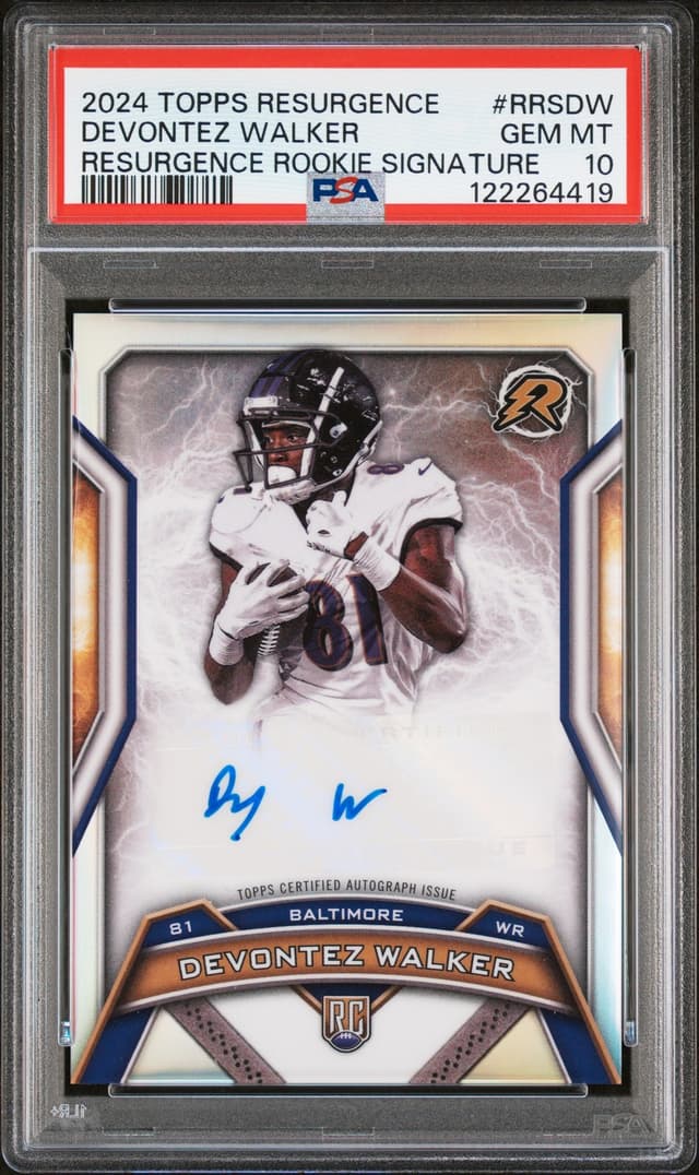Devontez Walker Topps Resurgence Resurgence Rookie Signatures #RRSDW Base