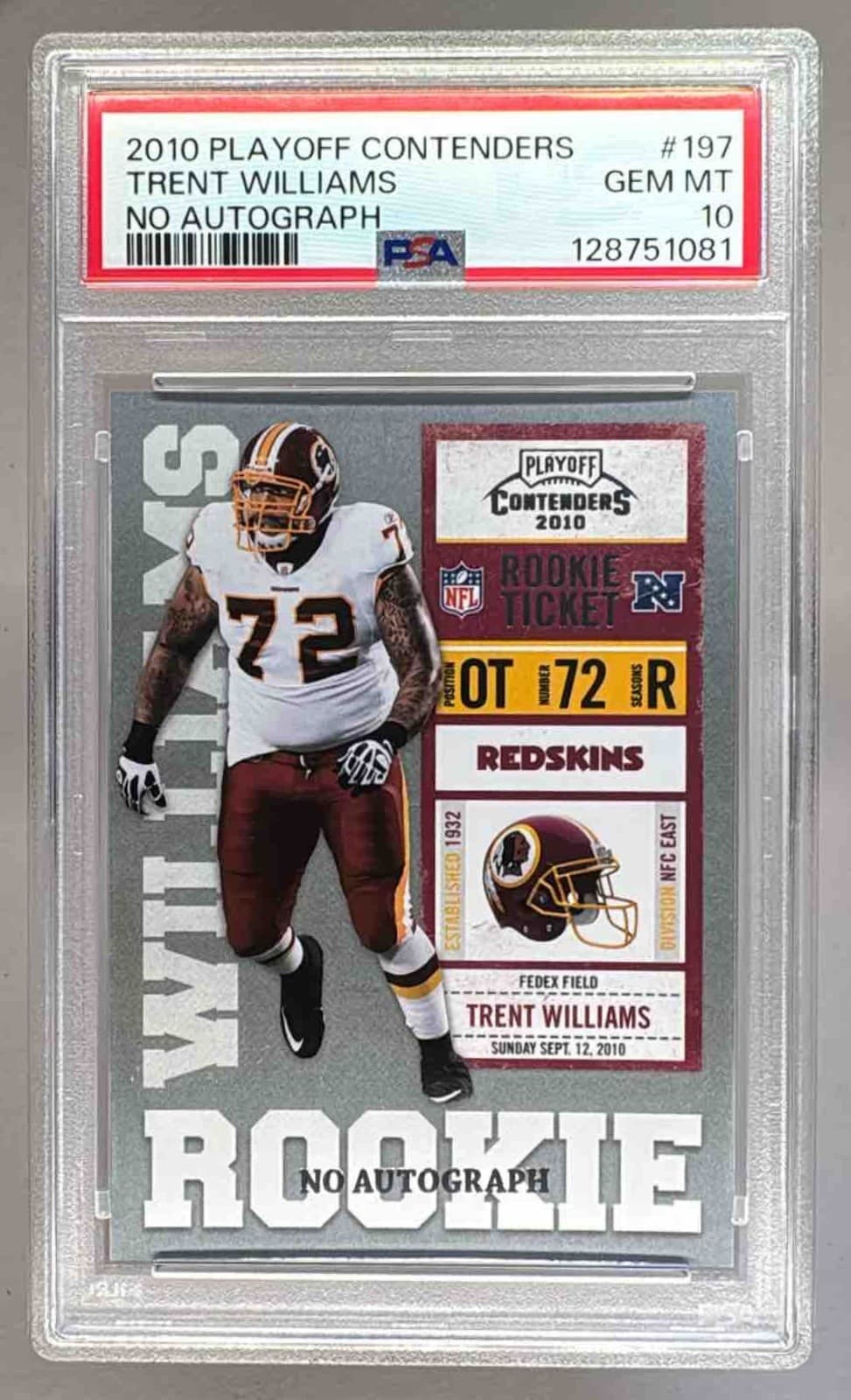 Trent Williams Playoff Contenders #197 Base