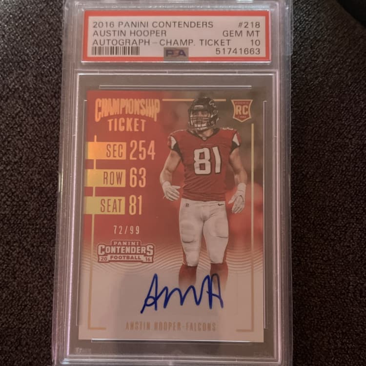 Austin Hooper card image