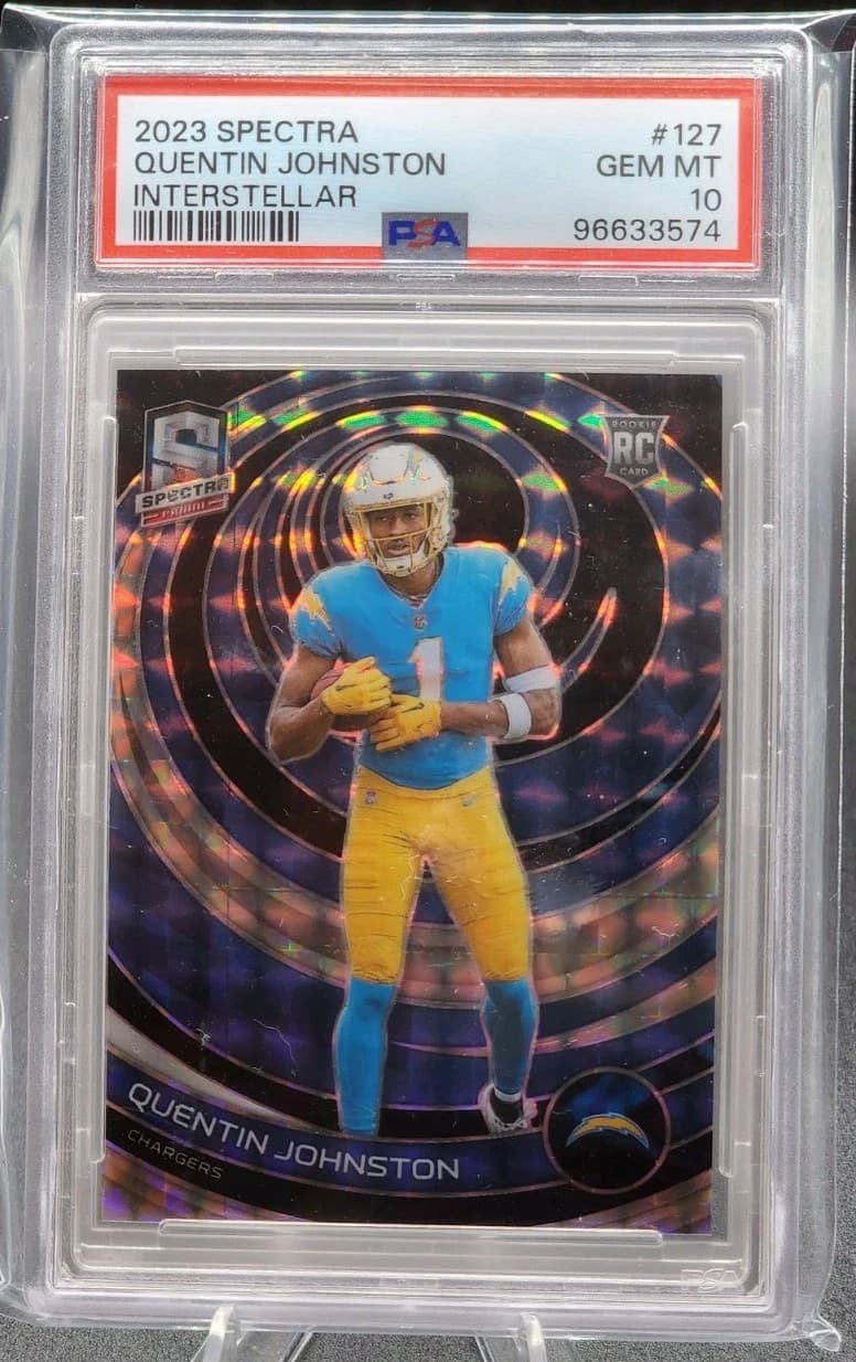 Quentin Johnston Panini Spectra #127 Interstellar