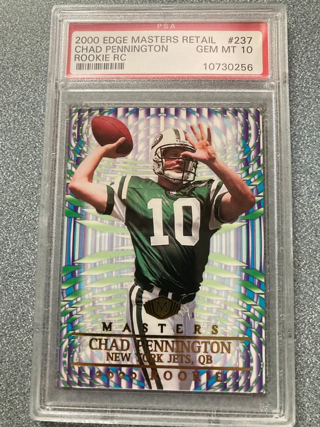 Chad Pennington Collector's Edge Masters #237 Retail
