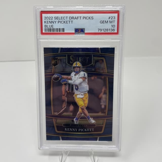 Kenny Pickett Panini Select Draft Picks #23 Blue
