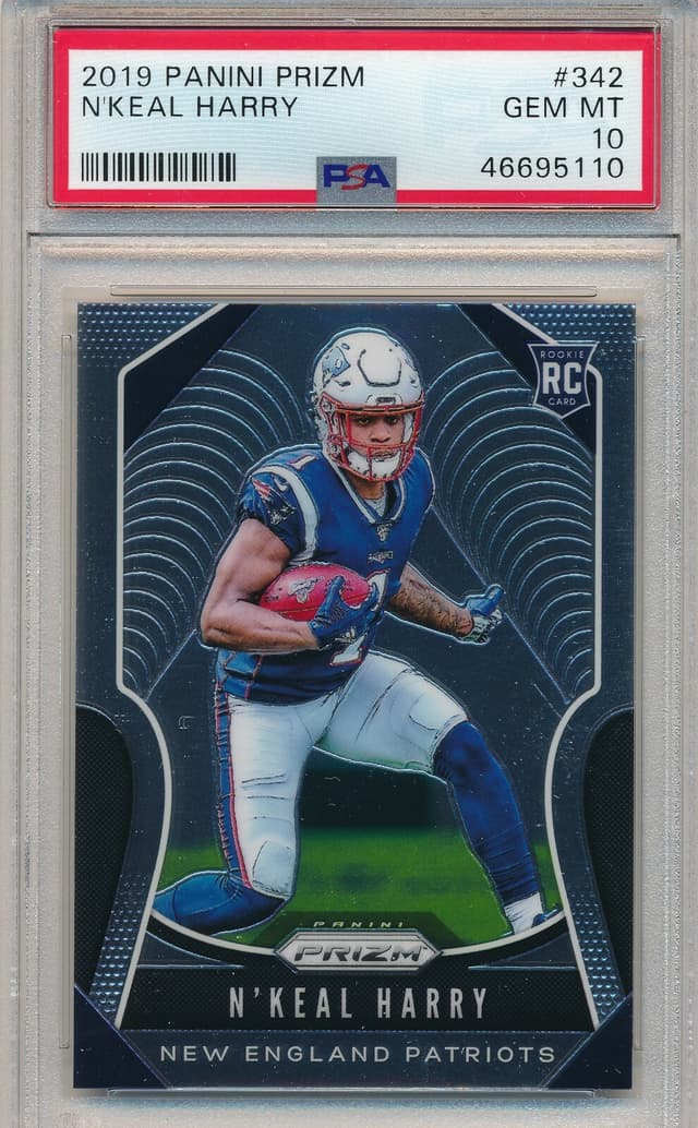 N'Keal Harry Panini Prizm #342 Base