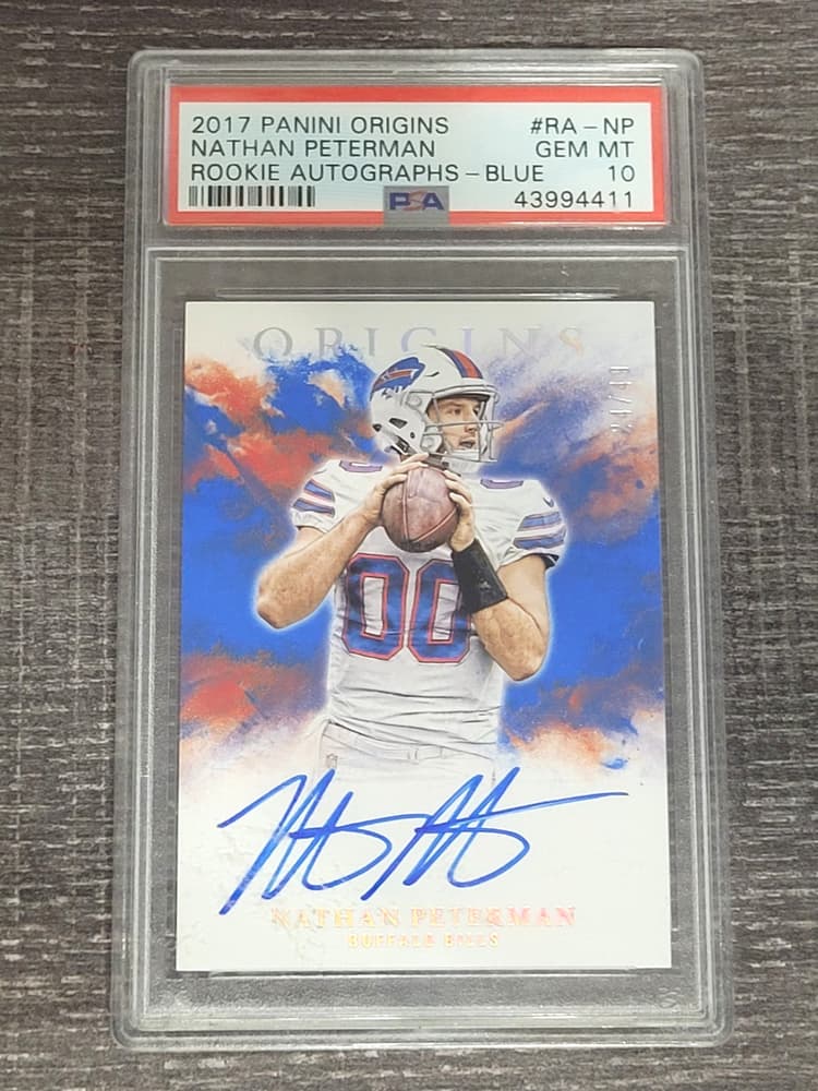 Nathan Peterman card image