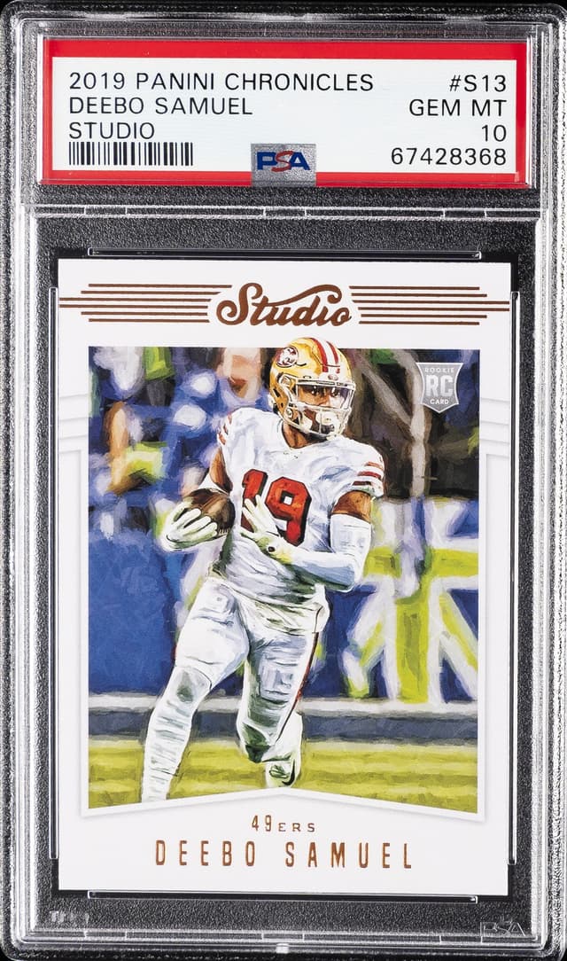 Deebo Samuel Panini Chronicles Studio #S13 Base
