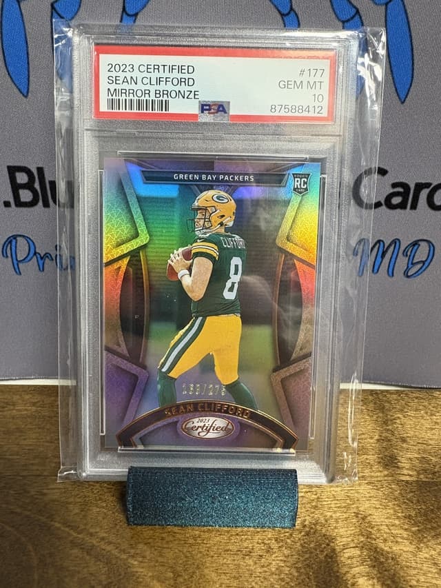 Sean Clifford Panini Certified #177 Mirror Bronze