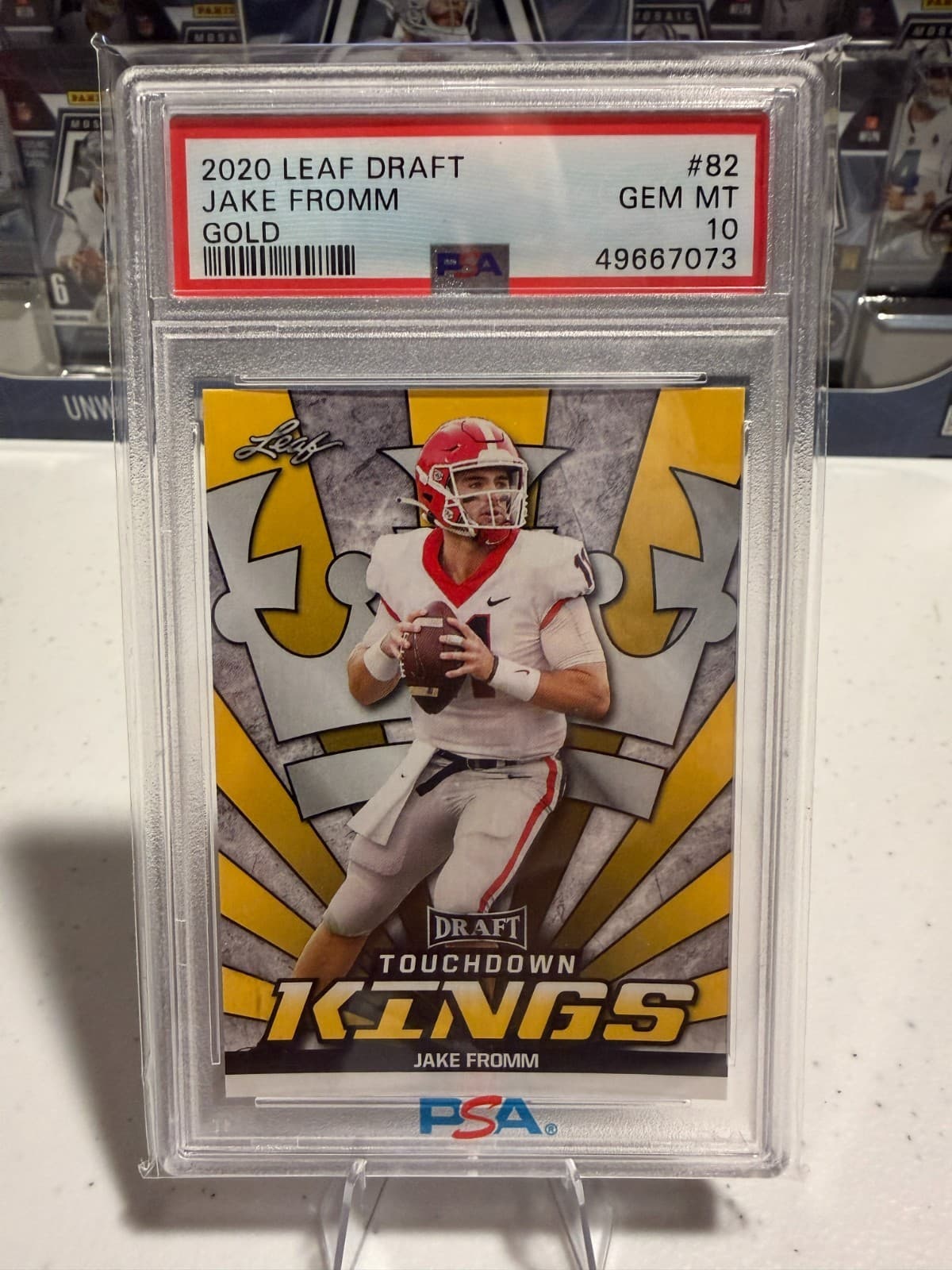 Jake Fromm Leaf Draft #82 Gold