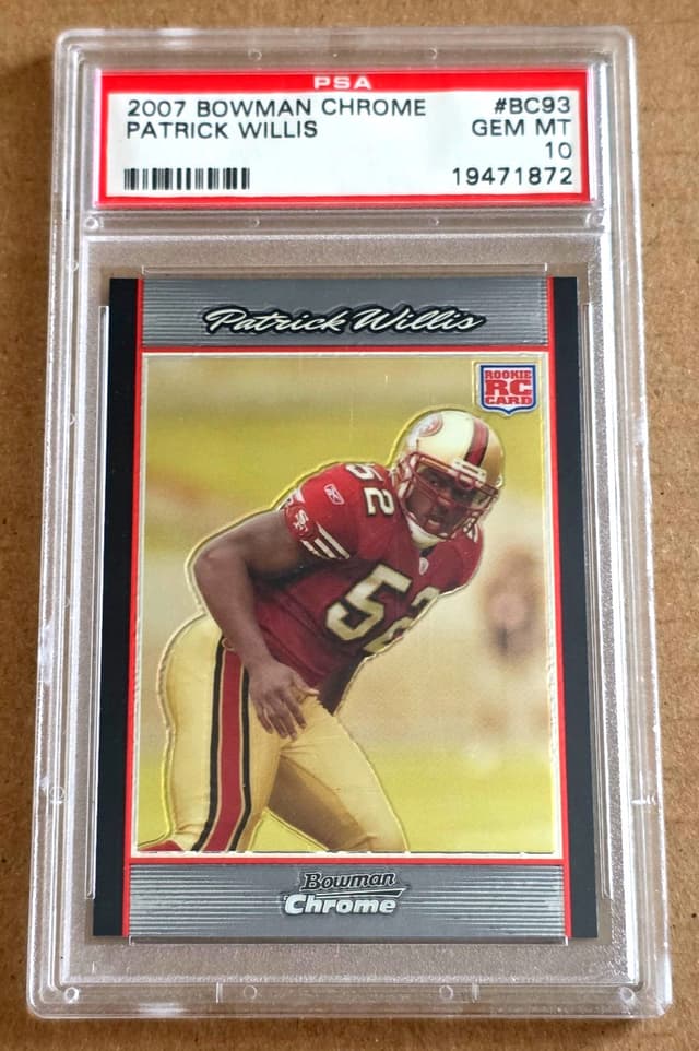 Patrick Willis Bowman Chrome #BC93 Base