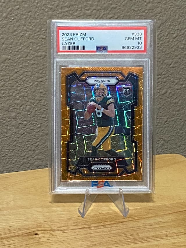 Sean Clifford Panini Prizm #338 Lazer