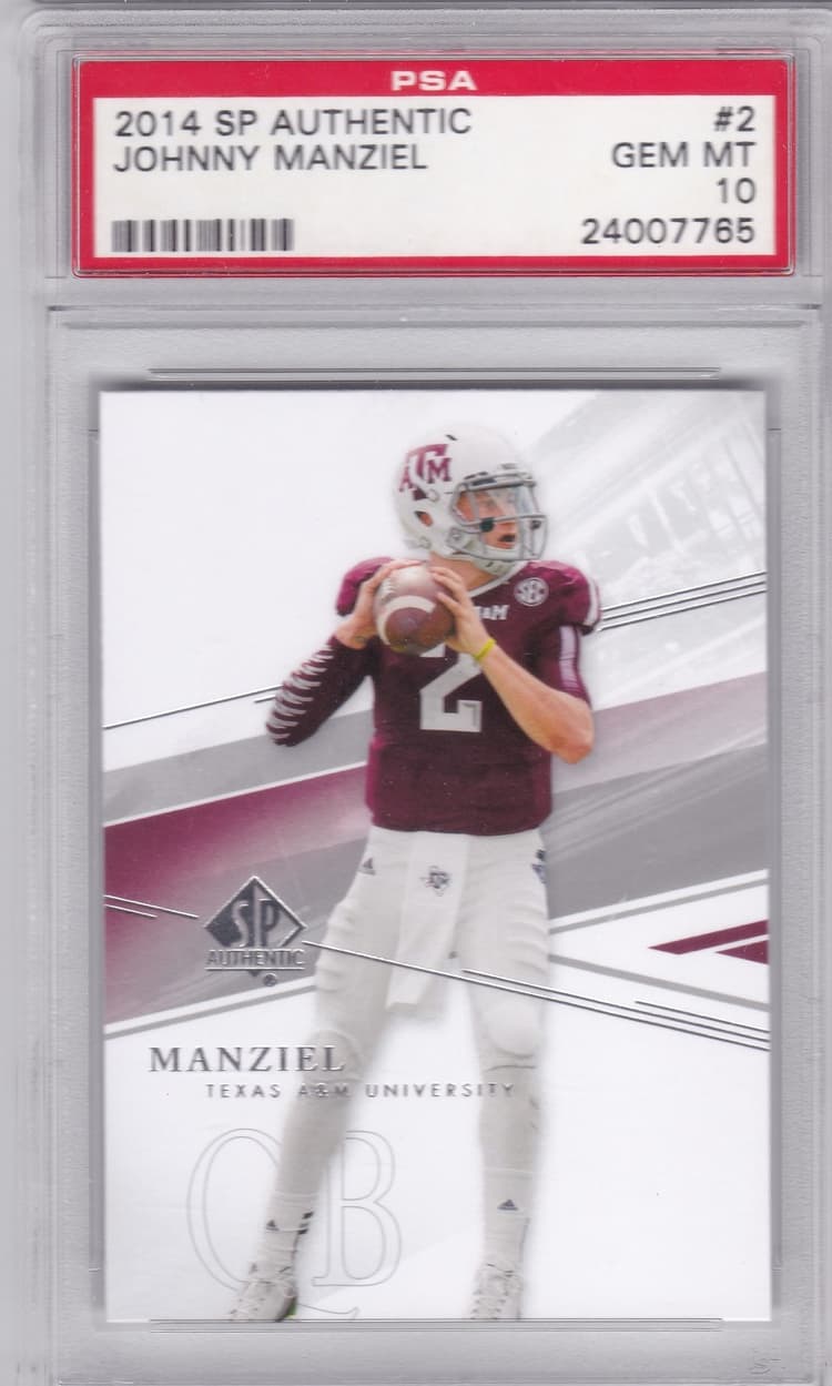 Johnny Manziel card image