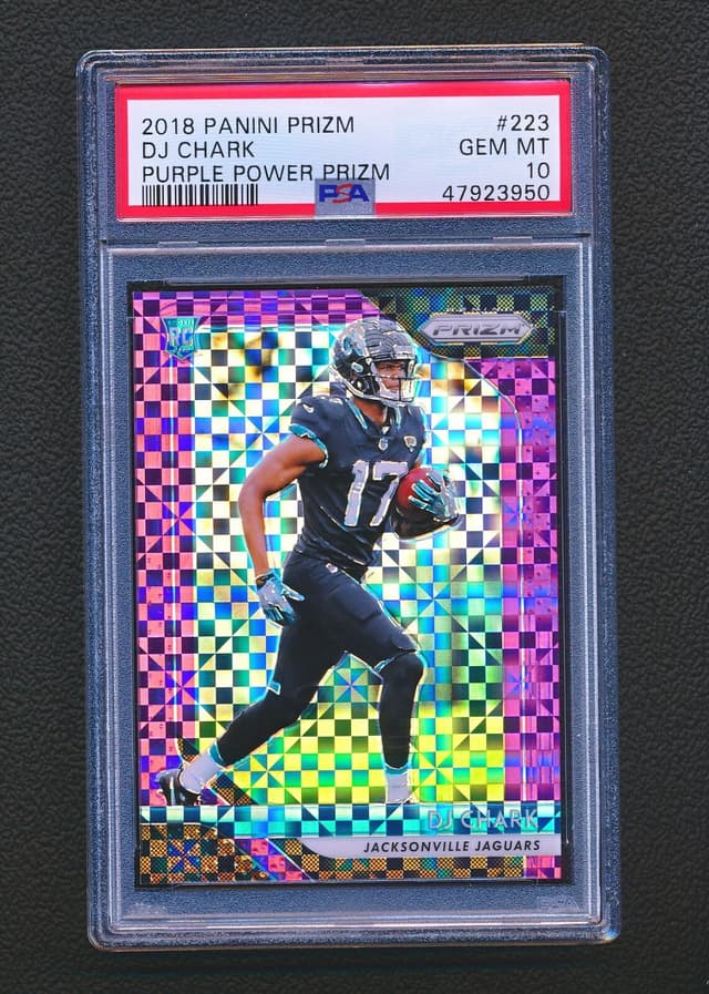 DJ Chark Panini Prizm #223 Purple Power Prizm